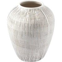 GreenGate Vase "Flute" - L (Off White)