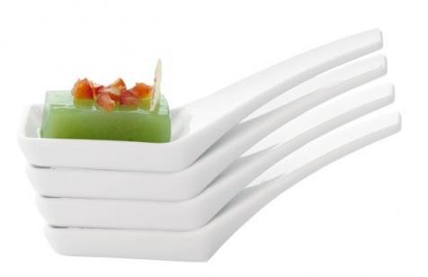 Die kleinen Vorspeisenlöffel von ASA im 4er-Set