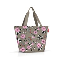 Reisenthel Shopper "Garden Taupe" - M (Taupe/Rosa)
