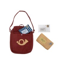 Bloomingville MINI Spiel-Set "Louie Postbote" - 4-tlg. (Rot)