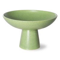 Schale mit Fuß "The Emeralds" - M (Pistachio) von HKliving