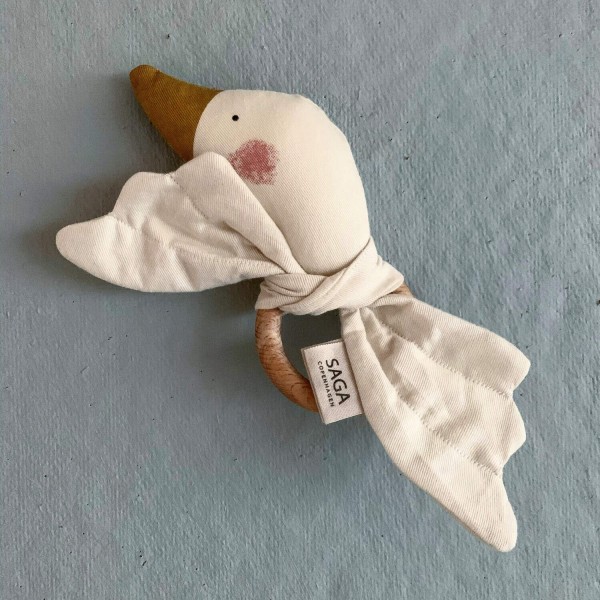 Beißring "Helga" (Creme) von SAGA Copenhagen
