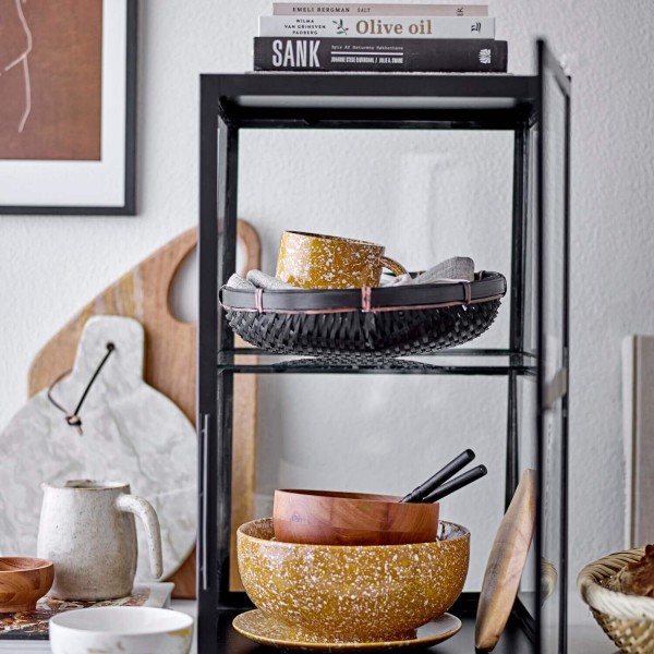Bloomingville Brotkorb "Malika" - ø 25 cm (Schwarz)