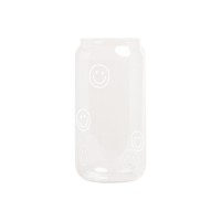 Hohes Trinkglas "Smileys" - 500 ml (Transparent) von Eulenschnitt
