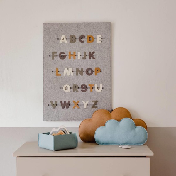 Wandbild "ABC" (Erde) von HEY-SIGN