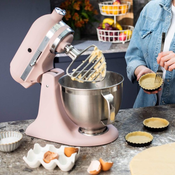 KitchenAid Rührbesen für Küchenmaschinen "Artisan" 4,3 l & 4,8 l (Silber)