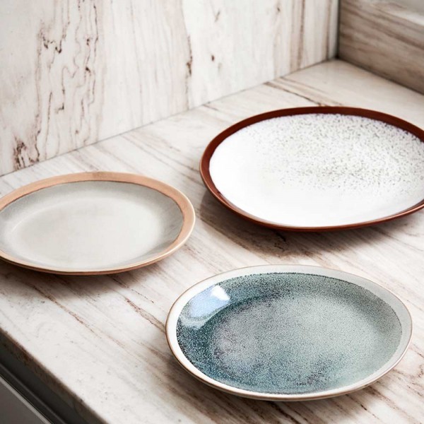 Essteller im 2er-Set "70s ceramics" (Earth) von HKliving