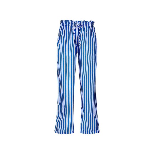 Pip Studio Lange Hose "Bernice" - XS (Blau/Gestreift)