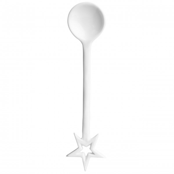 Porzellanlöffel "DINING - Stern" von räder Design