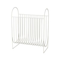 Zeitungsständer "Maggie" - 51 cm (Rainy Day Light Grey) von Broste Copenhagen
