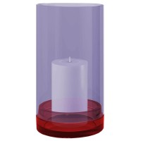 Windlicht "Lucius" - Groß (Violett) von Remember