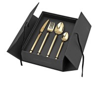 Besteck-Set "Tvis" - 16 tlg. (Gold) von Broste Copenhagen