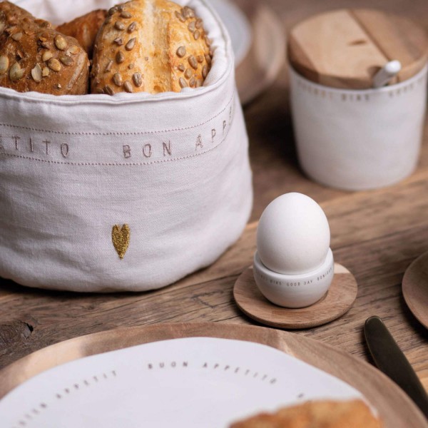 Brotkorb "Breakfast" (Weiß) von räder Design
