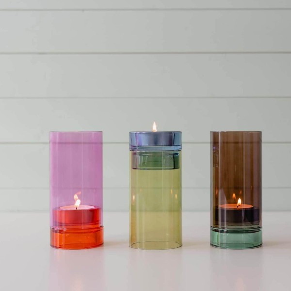 Windlicht "Lys" (Lime) von Remember