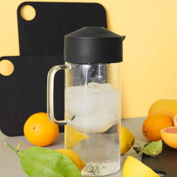Stelton Rig-Tig Kanne "PIP" - 1,4 l (Schwarz)