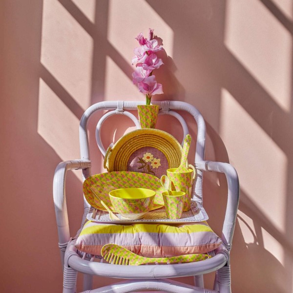 rice Melamin Becher "Sunny Days" - L (Gelb)