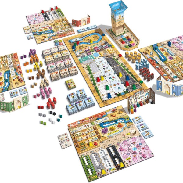 Gesellschaftsspiel "Marrakesh Essential" von Queen Games Gesellschaftsspiel "Marrakesh Essential" von Queen Games