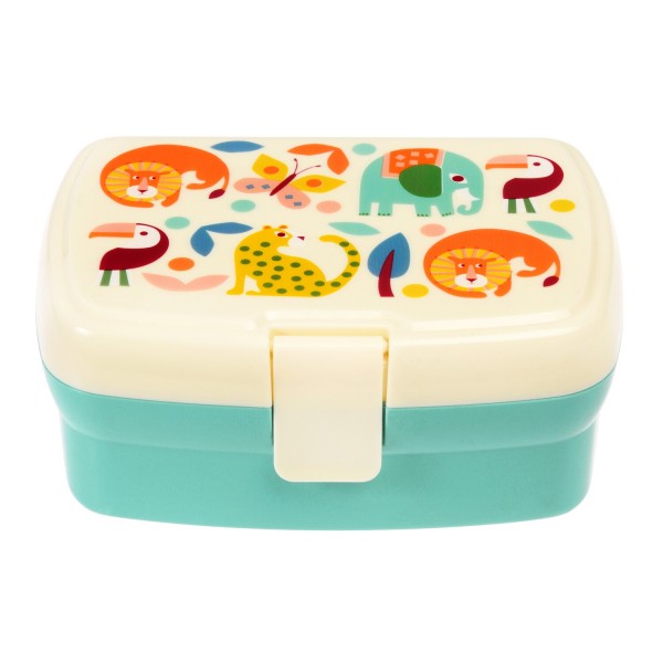 Lunchbox mit herausnehmbarem Fach "Wild Wonders" von Rex LONDON