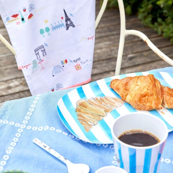 rice Essteller aus Keramik "Croissant"