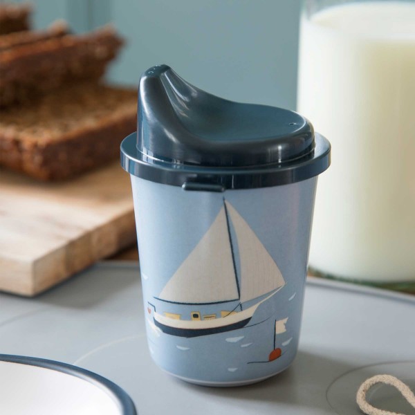 Schnabeltasse aus Melamin "Seven Seas" von sebra