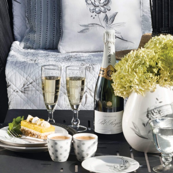 GreenGate Vase "Aslaug" - Groß (White)