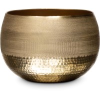 Deko-Schale "Hoop - Deluxe" - ø 18 cm (Champagner/Gold) von fleur ami