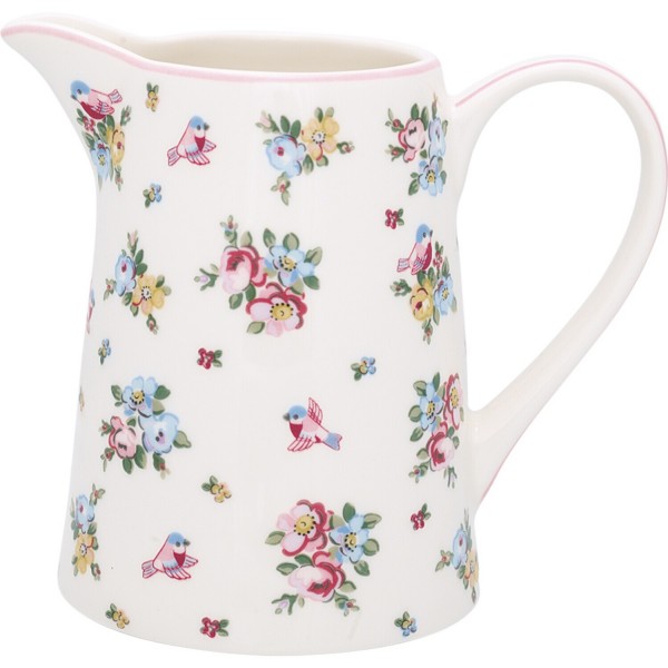 GreenGate Krug "Ellie" - 1L (White)