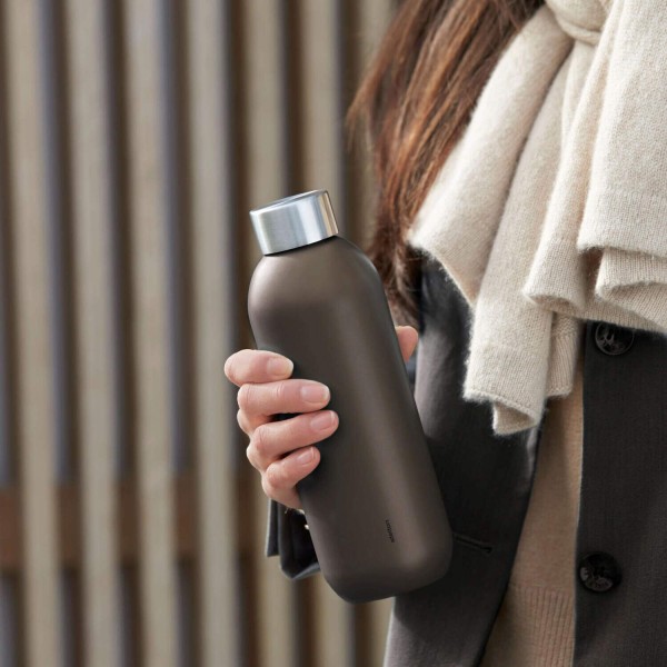 Stelton Thermoflasche "Keep Cool" - 0,6 l (Soft Bark)