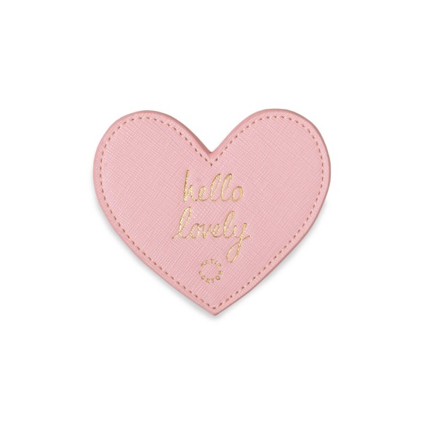 Untersetzer "Hello Lovely" (Rosa) von KATIE LOXTON