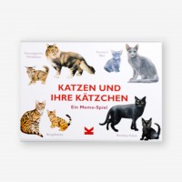 Memo-Spiel "Katzen und ihre Kätzchen" von Laurence King