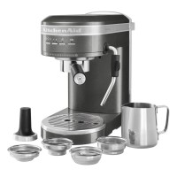 KitchenAid "Artisan" Halbautomatische Espressomaschine (Medallion Silber)