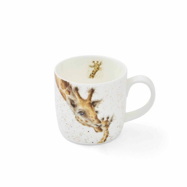 Tasse "Giraffe" - 300 ml (Weiß/Bunt) von Wrendale