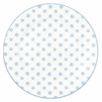 GreenGate Frühstücksteller "Laurie" - ø 20,5 cm (Pale Blue)