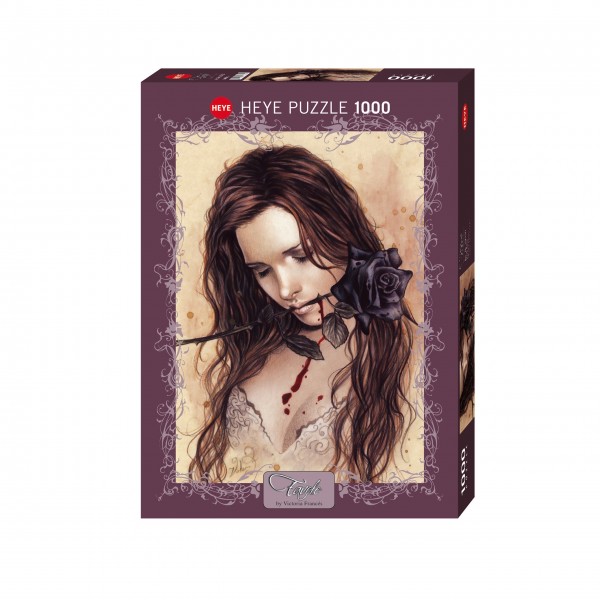 Puzzle "Dark Rose" von HEYE