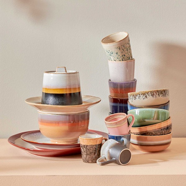 Tapas Schale im 4er-Set "70s ceramics" von HKliving