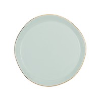Kuchenteller "Good Morning" - ø17cm (Celadon-Grün/Gold) von Urban Nature Culture