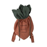 Bloomingville MINI Kinderrucksack "Totte" in Karotten-Form (Orange)