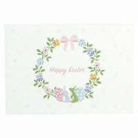 GreenGate Karten und Umschläge im 12er-Set "Cilja Easter" - Medium (White)