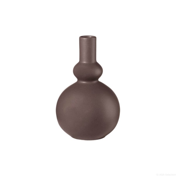 Vase rund "Como" - 15,5 cm (Braun) von ASA