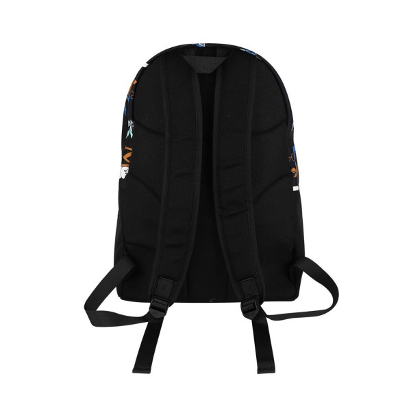 Rucksack "Nipsu Letters" - 31 x 42 x 15 cm (Schwarz/Bunt) von martinex-moomin