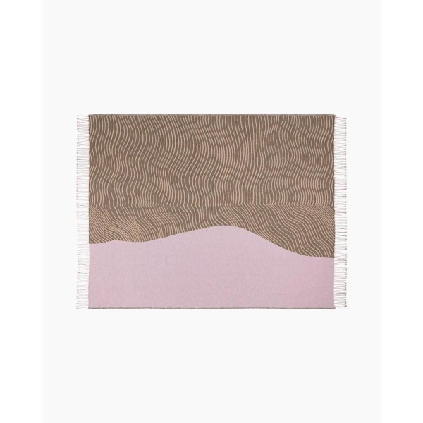 marimekko Decke "Gabriel Näkki" - 130 x 170 cm (Pink, Braun)