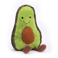 Jellycat Kuscheltier Avocado "Amuseable" - Medium (Grün)