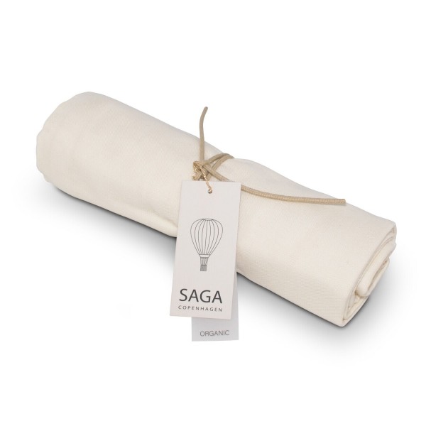 Wickeltuch / Mullwindel "Hula" (Creme) von SAGA Copenhagen