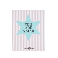 Miss Étoile Metallschild "You Are A Star" (Rose)