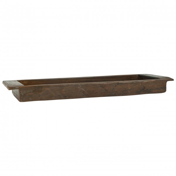 Länglicher Holztrog "Unika"