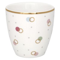 GreenGate Latte Cup Mini "Kylie" (White)