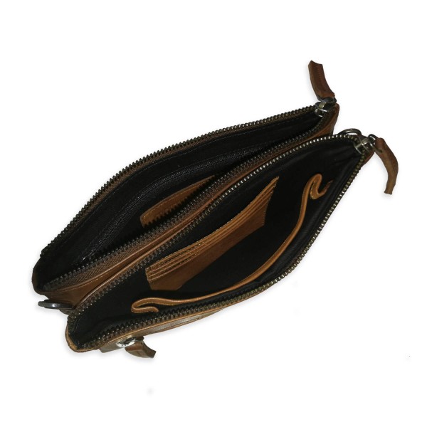 Sticks and Stones Tasche "Ibiza Bag" (Yellow Ocher) - Pflanzlich gegerbtes Rindsleder