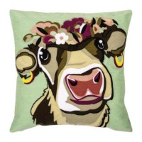 Kissenbezug "Alma" - 45x45 cm (Türkis) von pad