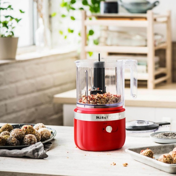 KitchenAid Zerkleinerer kabellos - 1,2 l (Empire Rot)