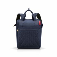Reisenthel Rucksack/Allrounder R "Rhombus Midnight Gold" (Dunkelblau/Gold)